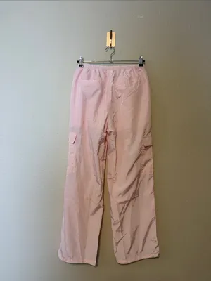 Rest&‎ Recreation Pink Wide Cargo Pants Size Small NWT thumbnail 7