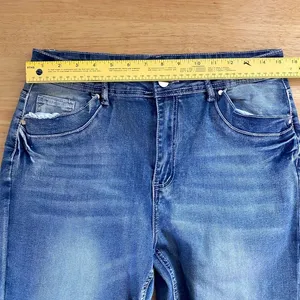Vintage Washed Denim Jeans Capri Pants Size XL 19" Inseam thumbnail 5
