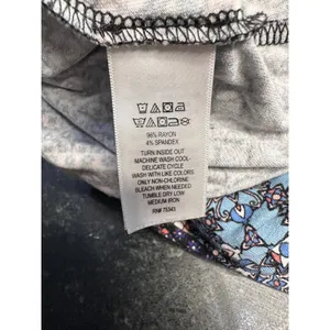 Blue Patchwork Halter Neck Dress Tile Print Sleeveless Summer Sun Dress RN 75343 thumbnail 6
