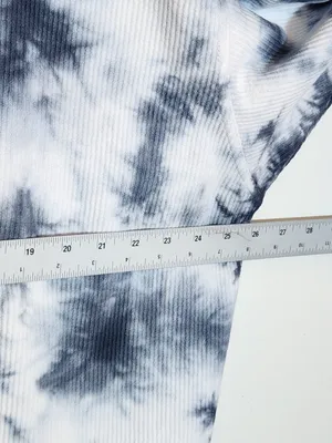 Chicka-D Gray and White Tie Dye You Are Beautiful Oversized Pullover Size XL thumbnail 6