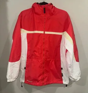 Vintage 1990's Columbia Windbreaker Jacket Packable.‎ Women’s size Medium. thumbnail 1