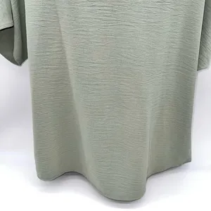 Entro Sage Green V-Neck Short Sleeve Top thumbnail 3