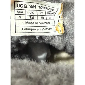 UGG Australia Mini Bailey Bow Grey Suede Ankle Boots Women’s Size 9 US 1005062 thumbnail 9