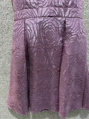 Maueve rosette mini dress pocket coquette balletcore regency wedding guest MED thumbnail 6