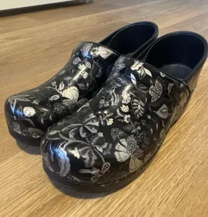 Dansko Professional Floral Patent Leather Clogs Women’s EU 41 US 10.5–11 thumbnail 1