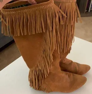 Sam Edelman Fringe Boots thumbnail 1