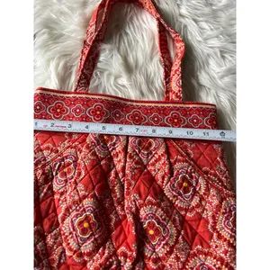 Vera Bradley Quilted Floral Tote Bag thumbnail 7