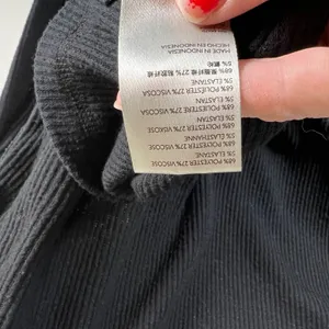 Free People‎ Black Ribbed Cowl Neck Split Back Long Sleeve Top XS thumbnail 7