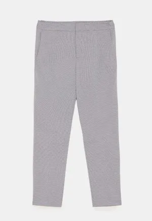 ZARA Trousers Check Pattern Plaid Skinny Slim Checkered Tartan Work Slacks Pants thumbnail 6
