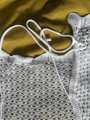 White summer sweater Size L thumbnail 4