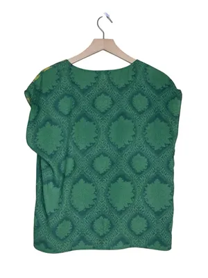 Cabi Women's M Green with Envy Cap Sleeve Style #597 Blouse thumbnail 3
