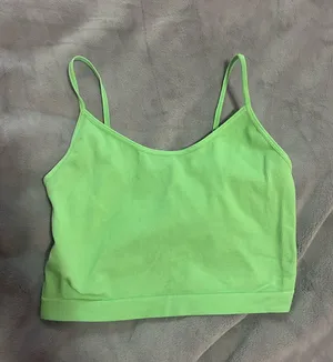 Wild Fable Neon green top thumbnail 1