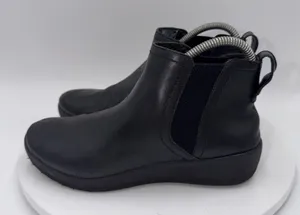FITFLOP Super Chelsea Leather Ankle Boots Women's Size 6.5‎ thumbnail 1