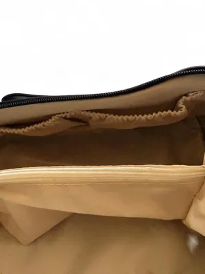 NWOT Black Cosmetic Travel Bag Makeup Organizer thumbnail 7