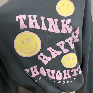 Smiley world sweater Gray Size XL thumbnail 2