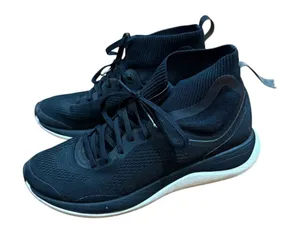 Lululemon ChargeFeel Workout Mid‎ Black Seamless Sneakers Running Shoes Sz 8.5 thumbnail 1