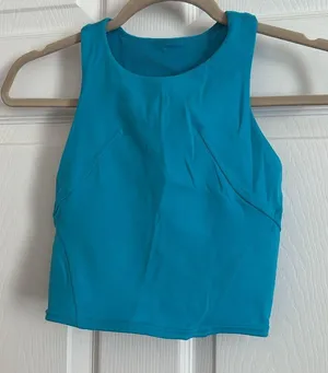 Lululemon Invigorate Training Tank Top Turquoise Tide Size 0 thumbnail 6