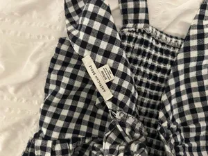 American Eagle Gingham Crop Top thumbnail 3