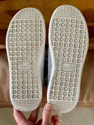 PUMA White Leather Sneakers thumbnail 5