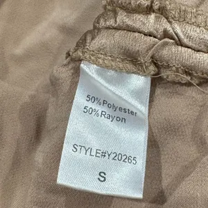 Do+Be Satin Draped Ruched Tank Top Women’s Small thumbnail 3