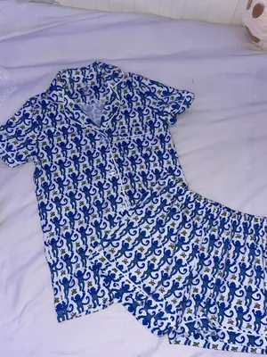 Roller Rabbit Blue Monkey  Pajamas thumbnail 4
