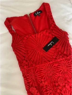 Red Lulus Dress Mini thumbnail 2