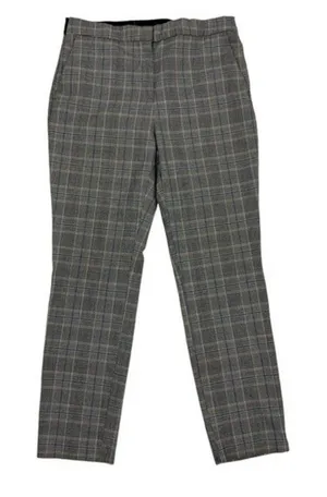 Zara Women Large Gray Career Pants Office Workwear Trousers Stretch‎ thumbnail 1