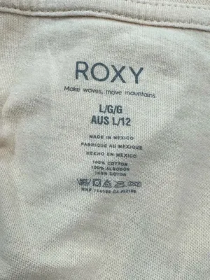 Roxy Boyfriend Short Sleeve Tee Shirt Women’s Large thumbnail 2