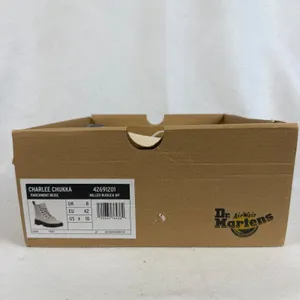Dr. Martens Charlee Chukka Boots Parchment Beige Milled Nubuck Women US‎ 10 UK 8 thumbnail 14