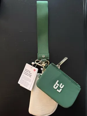 Lululemon Athletica NWT Dual Pouch Wristlet Stack w/Gold thumbnail 2