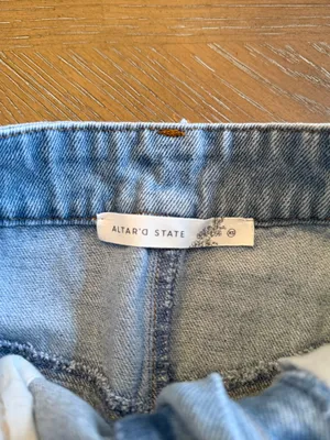 Altar’d State denim mini skirt thumbnail 3