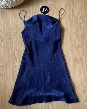 White Fox Boutique Deep Blue Mini Dress thumbnail 1