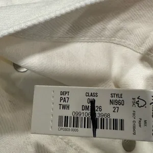 New! Baggy Flare Jeans White thumbnail 6