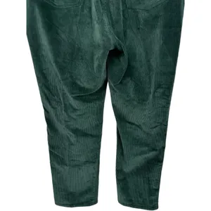 Lauren Ralph Lauren Womens Green Corduroy Straight Leg High Rise Pants Size 14W thumbnail 9