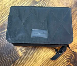 Vera‎ Bradley Black Wallet thumbnail 1