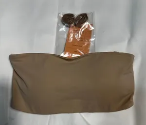 S84. True & Co. tan strapless bralette Size XS thumbnail 1