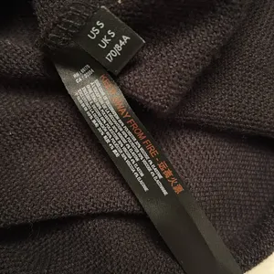 Cute Black Urban Outfitters Long Sleeve Henley Crop Top thumbnail 9