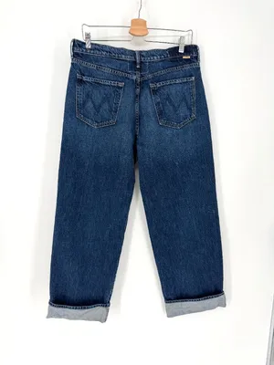 MOTHER Lil' Spitfire Nerdy Cuff High‎ Rise Jeans Size 29 thumbnail 6