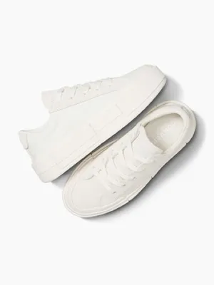 NEW Converse CTAS Cruise OX Womens Canvas Platform Sneakers White Egret SZ-9 thumbnail 5