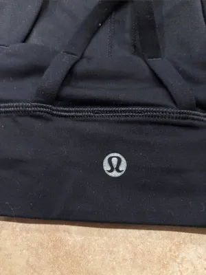 Lululemon Black Energy Longline Medium Support Sports Bra thumbnail 5