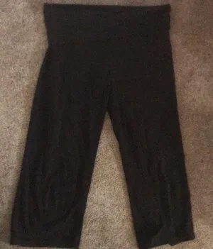 PINK - Victoria's Secret leopard yoga flare crop medi thumbnail 1