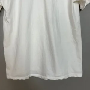 Hanes Vintage 90s‎ Rosie the Riveter T-Shirt Size Large White FLAWS Retro 1995 Graphic thumbnail 7