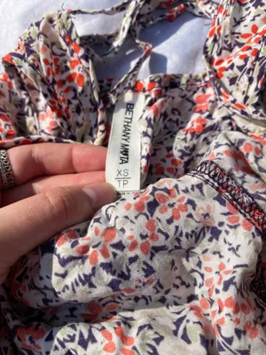 Bethany mota floral baby doll tank top thumbnail 2