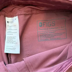 FIGS Zamora High Waisted Jogger in Mauve, XSP thumbnail 4