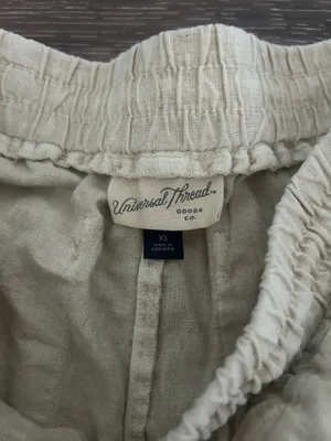 Target linen shorts thumbnail 2