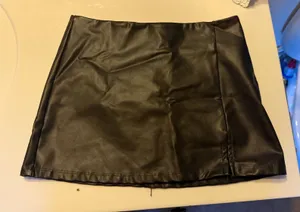 Altar'd State Leather Skirt Black thumbnail 1