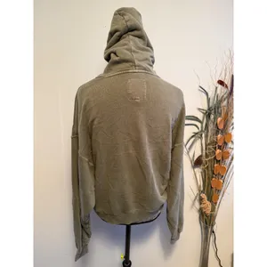 Aerie Women Olive Green Hoodie Long Sleeve‎ Pocket Casual Size XS oversized thumbnail 2