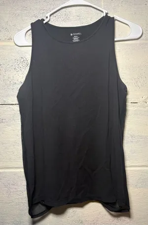 Buffbunny black tank with sheer back size Small thumbnail 1