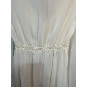Olga Ivory Lace Nightgown Peignoir Set Size 34M Chemise Vintage, Lace, Wedding thumbnail 4