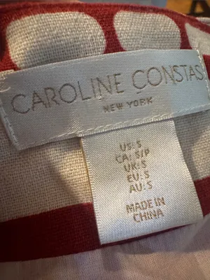 Caroline Constas Sun Goddess linen-blend maxi dress S thumbnail 6